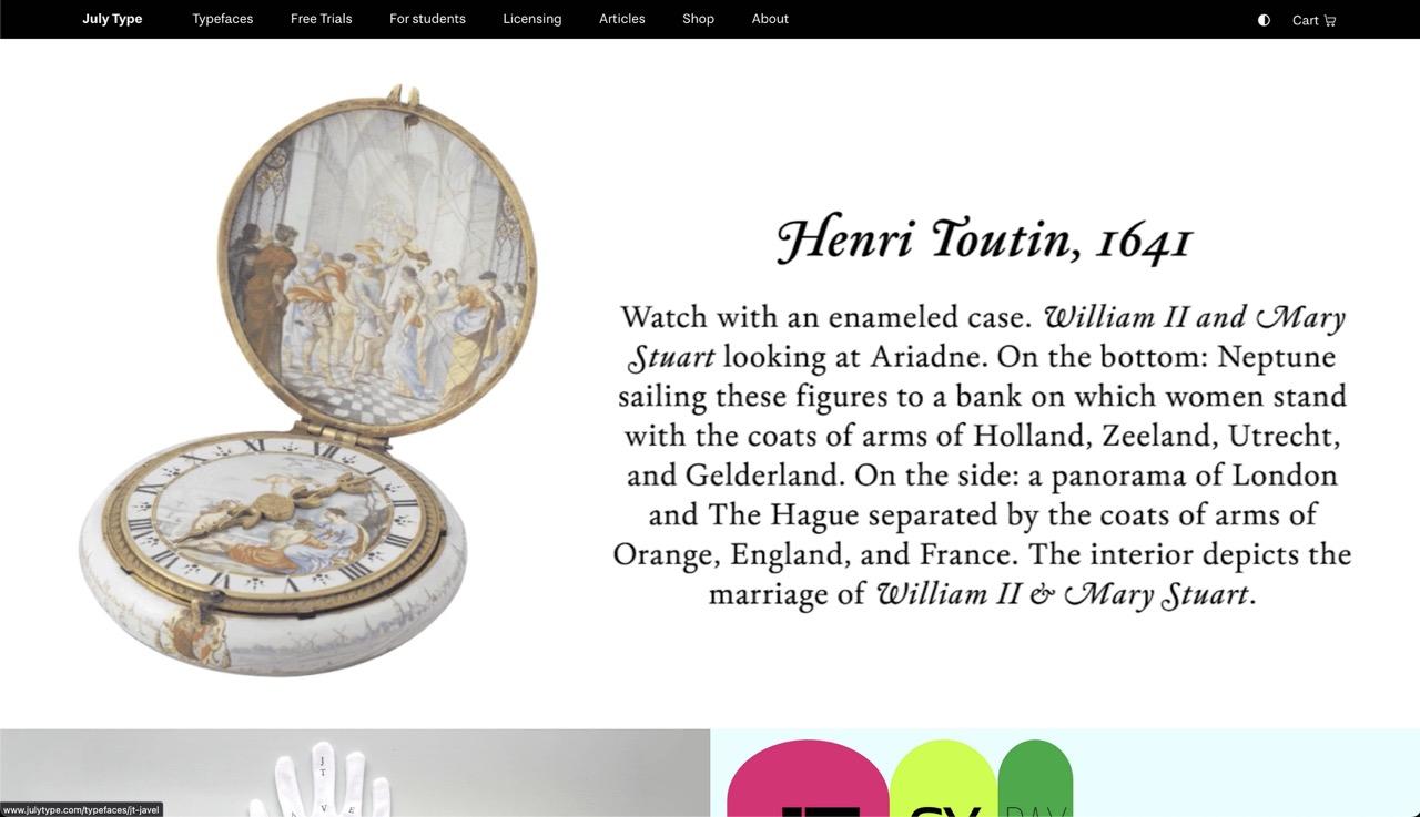 Image from July Type by Nedislav G. Kamburov